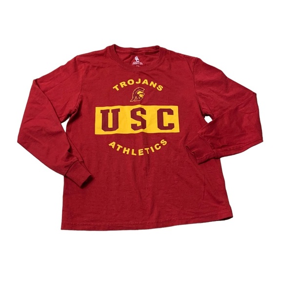USC | University of Southern California Trojan USC Fight On Shirt Boys Size M - Picture 2 of 7